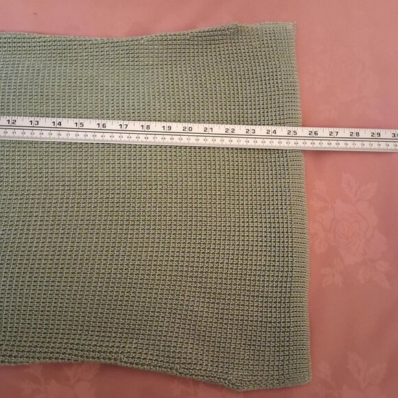 NEW Soft Stretchy Cardigan Knit Olive Green Camisoles Tank Top Sleeveless Tops - Picture 12 of 12